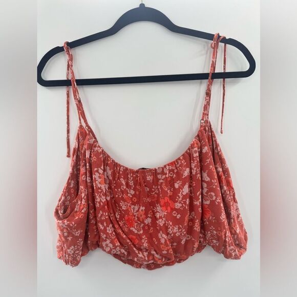 3For$20 Wild Fable Floral Crop Top New size XXL - Picture 6 of 6